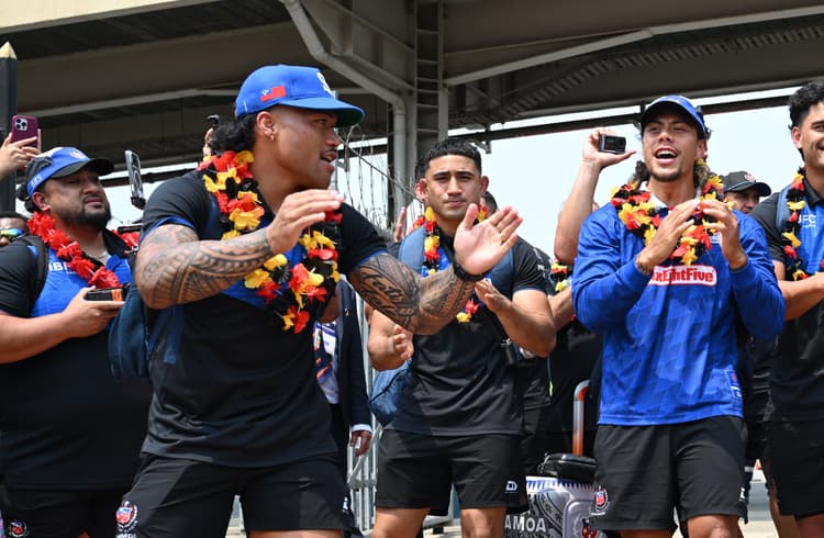 Luai, To'o receive heroes welcome in PNG